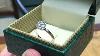 His & Her Princess Diamond Engagement Wedding Ring Trio Set 14k Yellow Gold Over